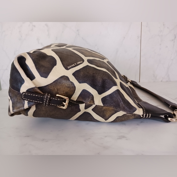 Dooney & Bourke Giraffe Print Shoulder Bag - Picture 7 of 14